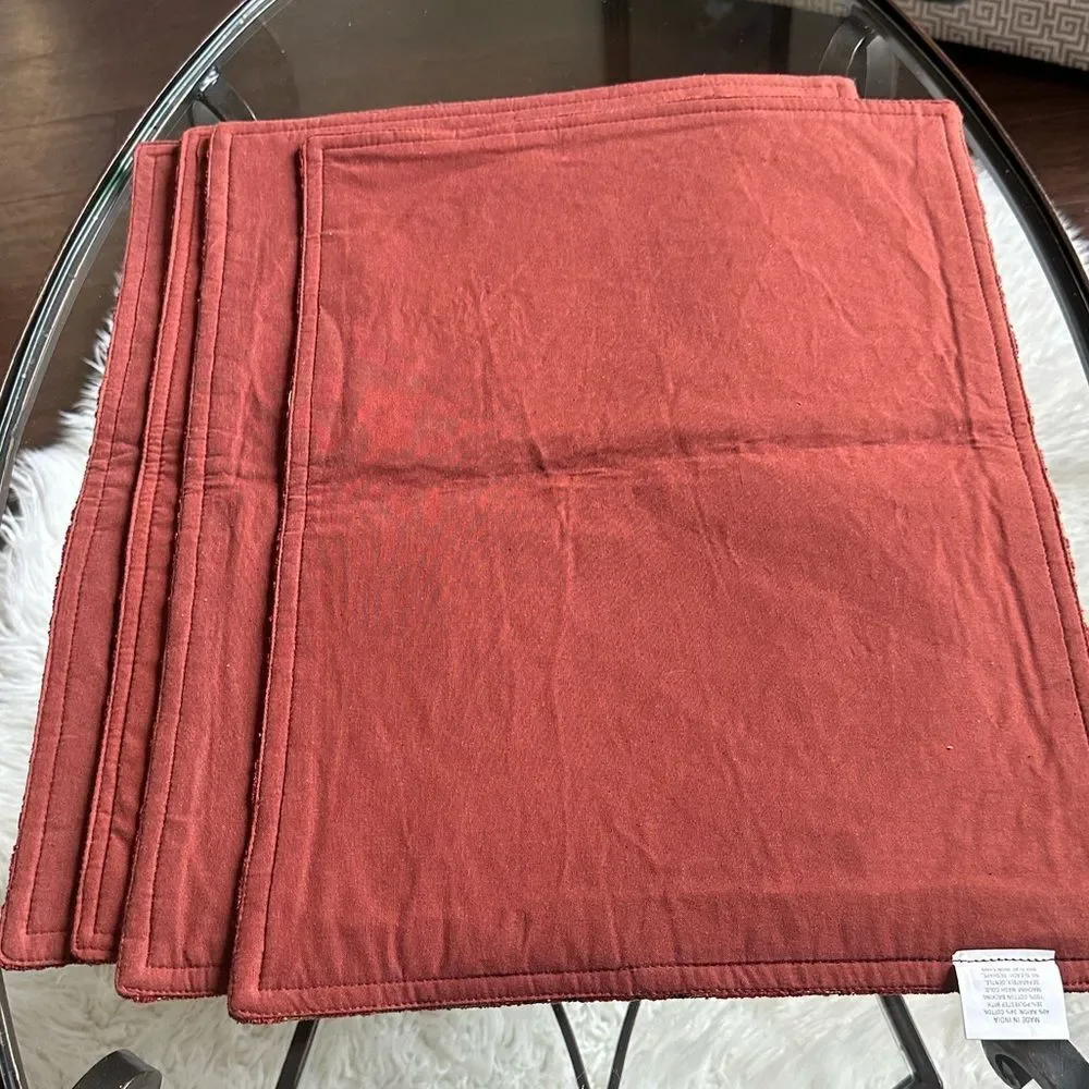 Crate & Barrel Darcy Tapestry Placemat 4